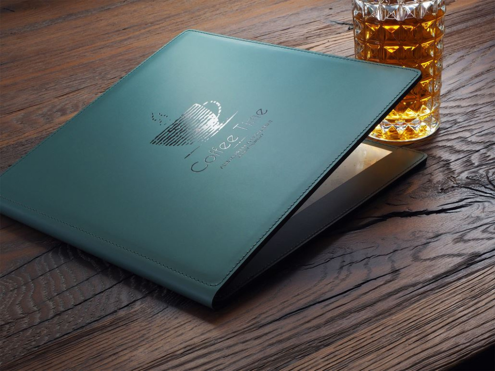 Logo trade advertising products image of: Menu cover Fine Dining 1060094